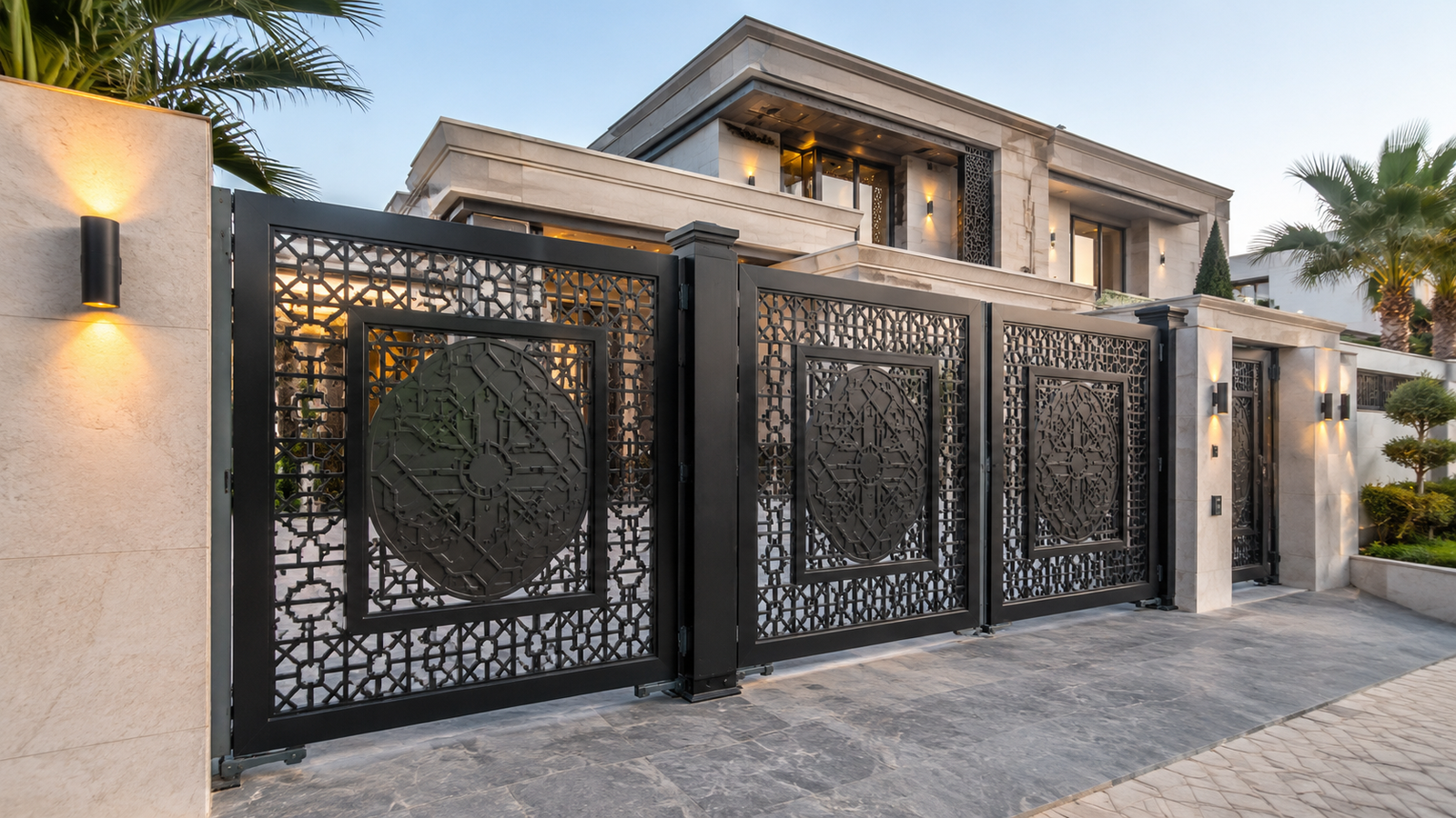 HD project image for Laser-Cut Entrance Gate